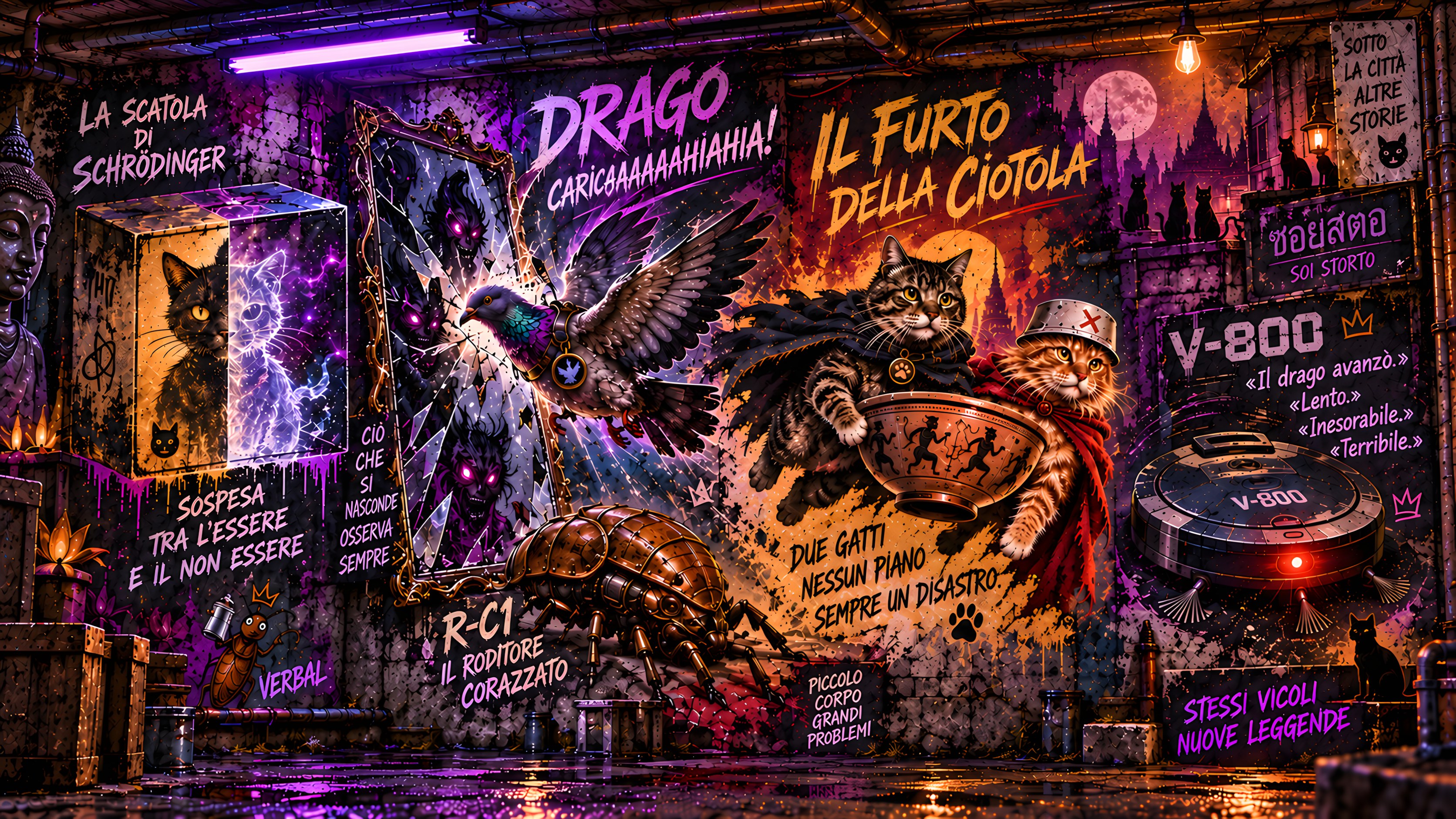 Murale delle Leggende del Soi