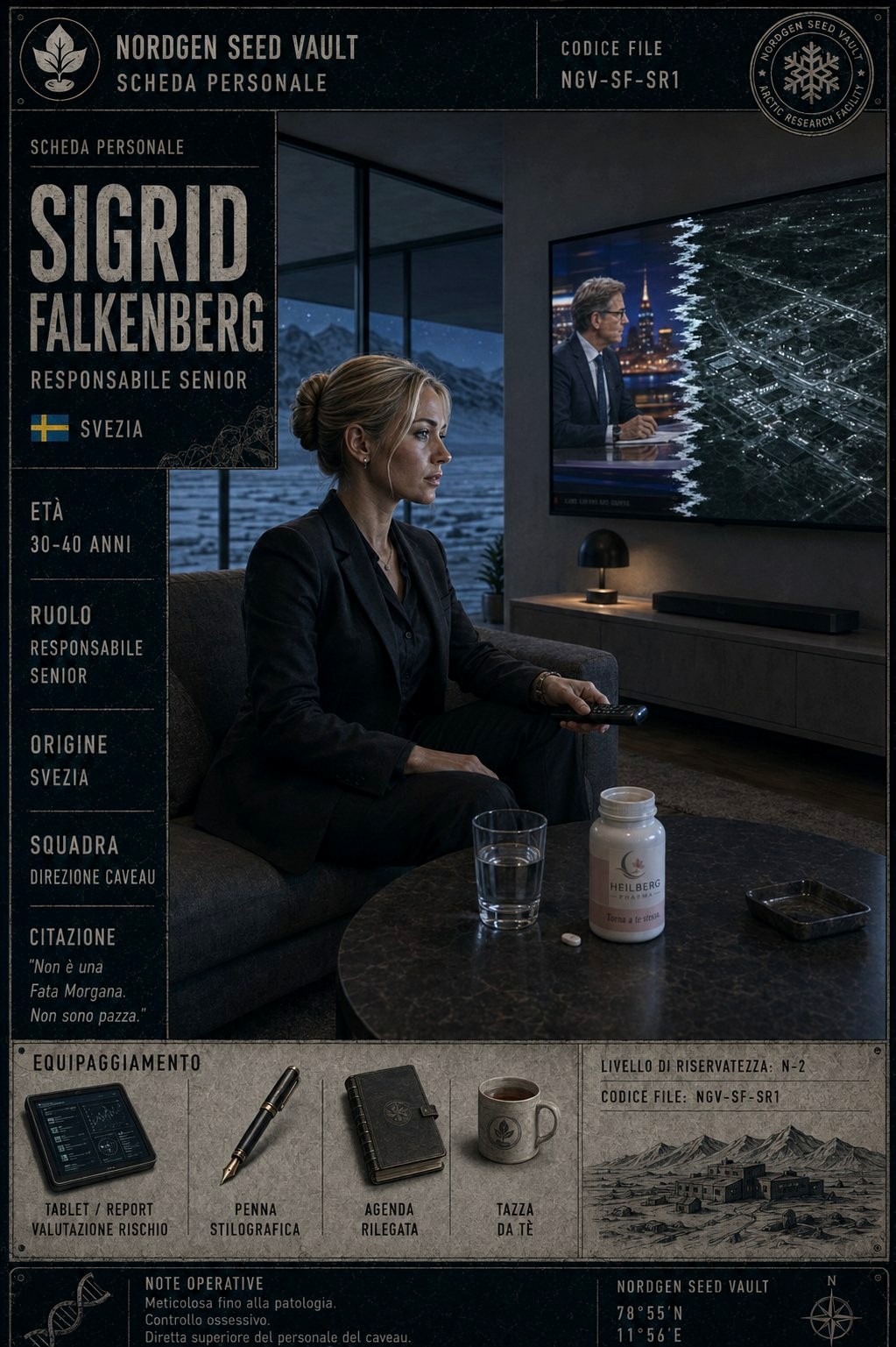 Scheda personale di Sigrid Falkenberg